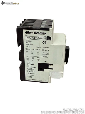 Used ALLEN-BRADLEY 140M-C2E-B16 Misc Electrical & Power Parts Kentucky US | Industrial Parts R Us Inc. #1413146