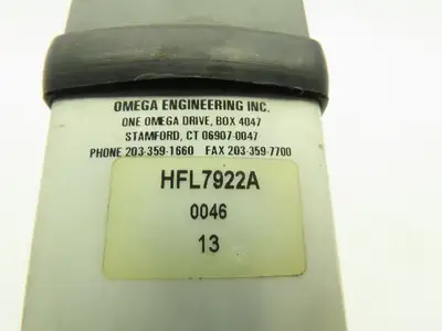 Omega HFL7922A In-line Flowmeter SCFM 70 Deg F 1000 PSI Max HFL