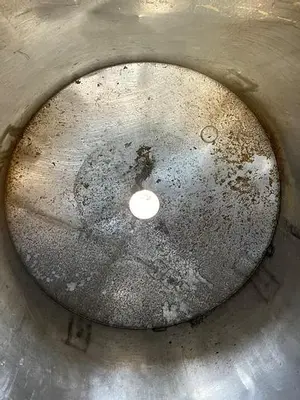 Tank, 2,250 Gallon, S/st, Slight Cone Bottom, Storage Tank #S744585