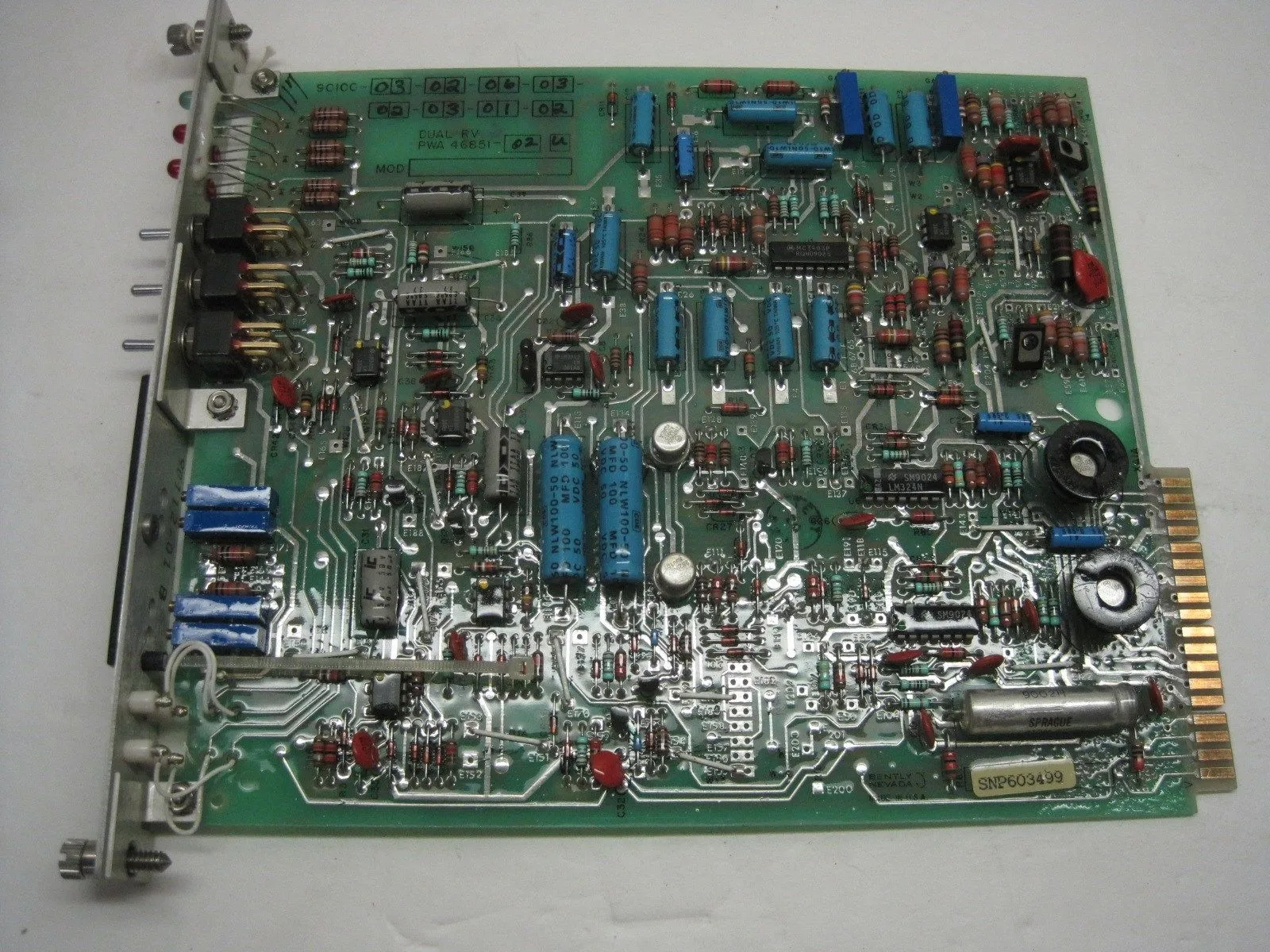 NEW BENTLY NEVADA PWA46851-02 PC BOARD PWA4685102
