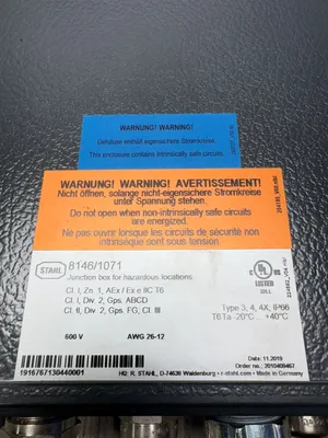 STAHL 8146/1071 Electrical/PLC/Automation | ESS Industrial Equipment Sales (10)