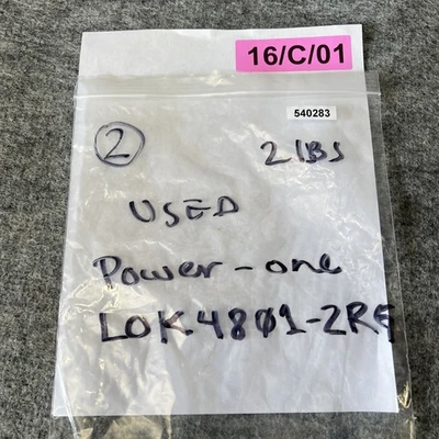 Used Power One LOK4801-2RG Misc Electrical & Power Parts California US | Davliegogo LLC #1729014