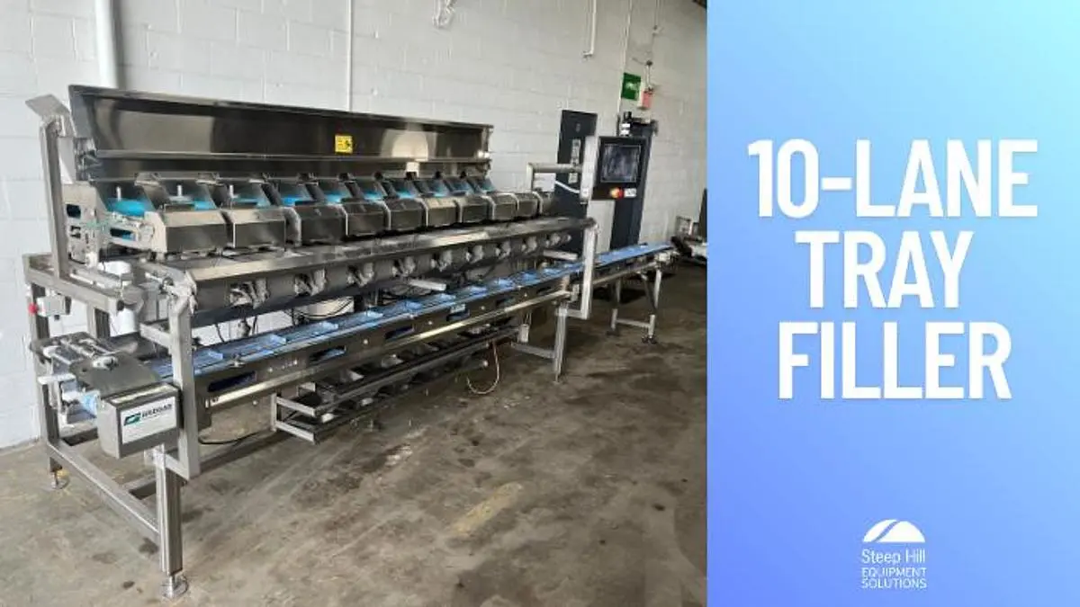 Andgar 10-Lane Tray Filler