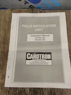 CAROTRON FR1000-000 Electrical/PLC/Automation | ESS Industrial Equipment Sales (6)