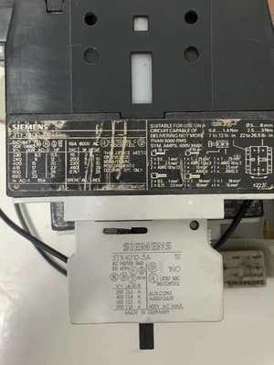 USED SIEMENS 3TF3400-0B