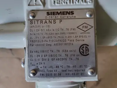 Used SIEMENS 7MF4234-1FA10-1NC6-Z Misc Electrical & Power Parts British Columbia CA | Lenmark #254347