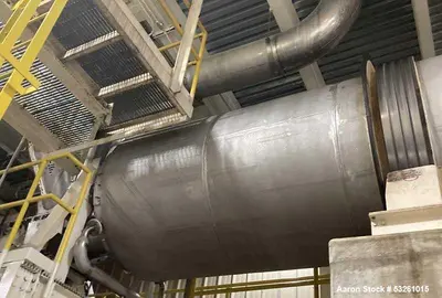 Used BMA Stainless Steel Rotary Dryer/Cooler – 1,600 MM Diameter x 10,000 MM Long – Former Xylitol Service