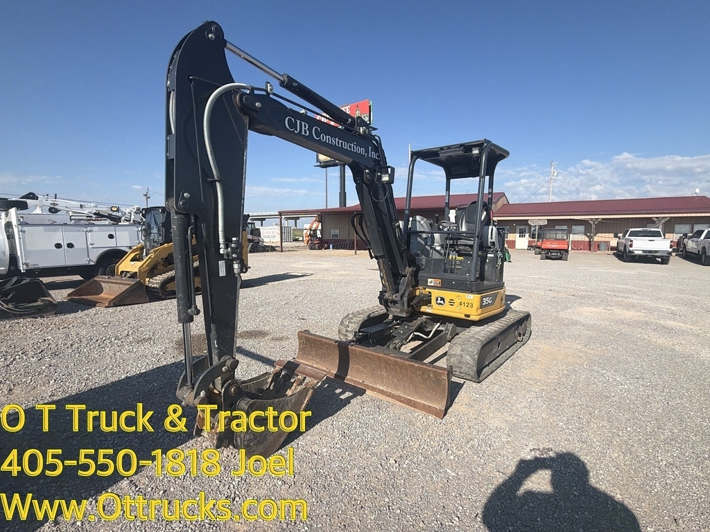 Used 2023 JOHN DEERE 35G Excavators Oklahoma US | OT Truck & Tractor Sales #1383497