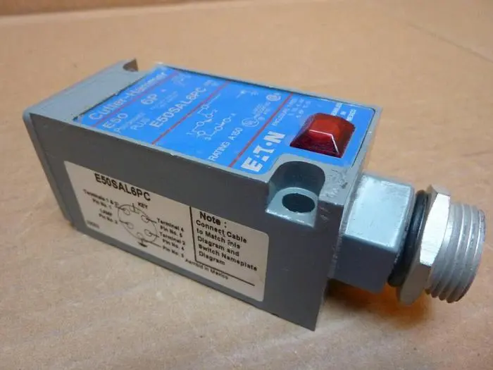 Used CUTLER HAMMER E50SAL6PC Relays & Switches Michigan US | Ideal Machinery #603901