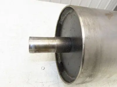 Hytrol 6"x 14.25" Crowned Take-Up Pulley for 24" Conveyor 21"BF 1-3/16" Shaft