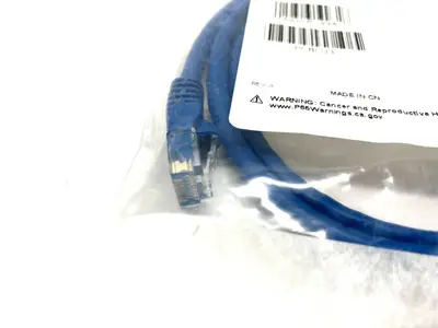 | HellermannTyton PCBLU3 Blue Patch Cord 3ft CAT5E - New