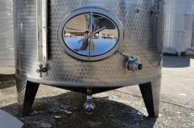 New Stock Letina 1100gal/4150L Closed Top Jacketed Storage Tank