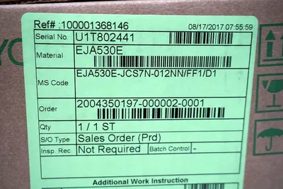 NEW YOKOGAWA EJA530E