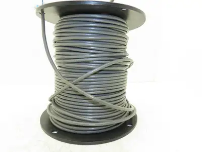 Pacer Anixter 490NAA27102 Wire Spool 265' 2 Cond Gray Shielded Computer Cable