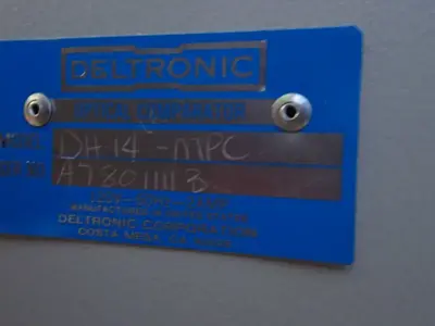 USED DELTRONIC DH 14MPC