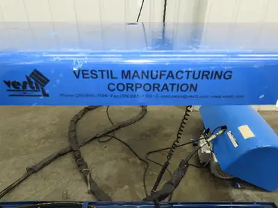 Vestil EHU-2 U-Shape Electric Scissor Lift Table 2000LB 56x53" 115V 1Ph 30" H
