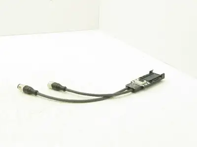 Sick 2093098 System Plug Adapter M12-5 With Extension M12-5 Dip Switch