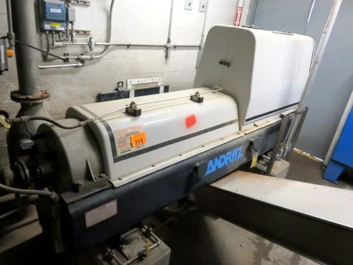 Andritz/Guinard D3L C30 CHP decanter centrifuge, 316SS.