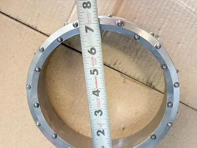 New | in-Stock AFTERMARKET 6" DUAL ROTARY SHOE – 22 BALLISTIC BUTTON ASSEMBLY Drilling Attachments Pennsylvania US | East West Machinery & Drilling #1418078