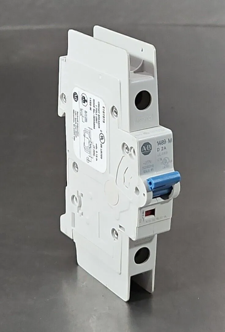 Allen Bradley 1489-M1D020 Ser D. Circuit Breaker - 1 Pole. 4E-20