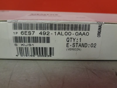 NEW SIEMENS 6ES7 492-1AL00-0AA0