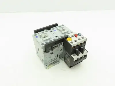 Allen Bradley 100-C12*10 Reversing Motor Starter Overload 120V Coil 104C12D22