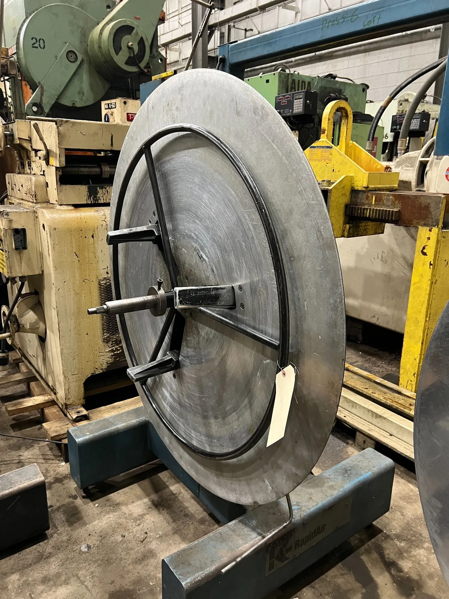 Used RAPID AIR RS58A Uncoilers Michigan US | Universal Press & Machinery (UPM) #5229