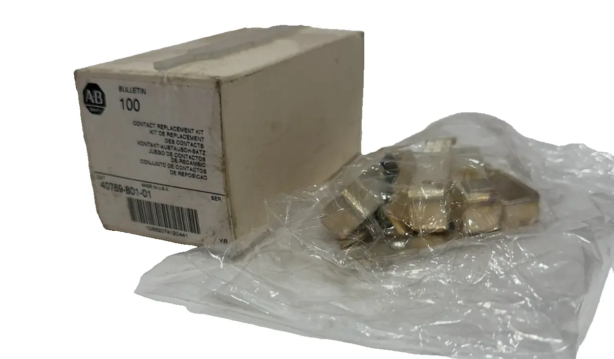 ALLEN BRADLEY 40769-801-01 CONTACT REPLACEMENT KIT 4076980101 NEW, SURPLUS