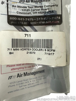 New | in-Stock VORTEC 711 Air Conditioning Equipment Kentucky US | Industrial Parts R Us Inc. #1138169
