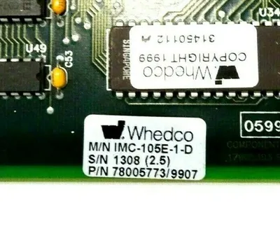 USED WHEDCO 78005773 /9907 DRIVE BOARD 780057739907