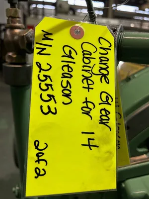 Used GLEASON 14 Bevel Gear Generators Michigan US | Gibbs Machinery Company, Inc. #4590