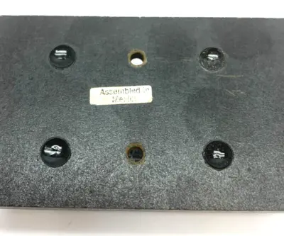 USED BUSSMANN FUSEBLOCK 2-POLE
