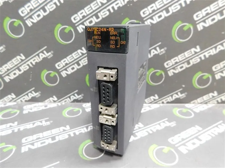 Used MITSUBISHI QJ71C24N-R2 PLC Processors Wisconsin US | Green Industrial #668250