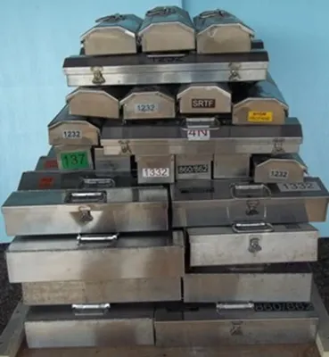 QTY. 67. SAMPLE CYLINDER CARRYING CASES CONSTRUCTE...