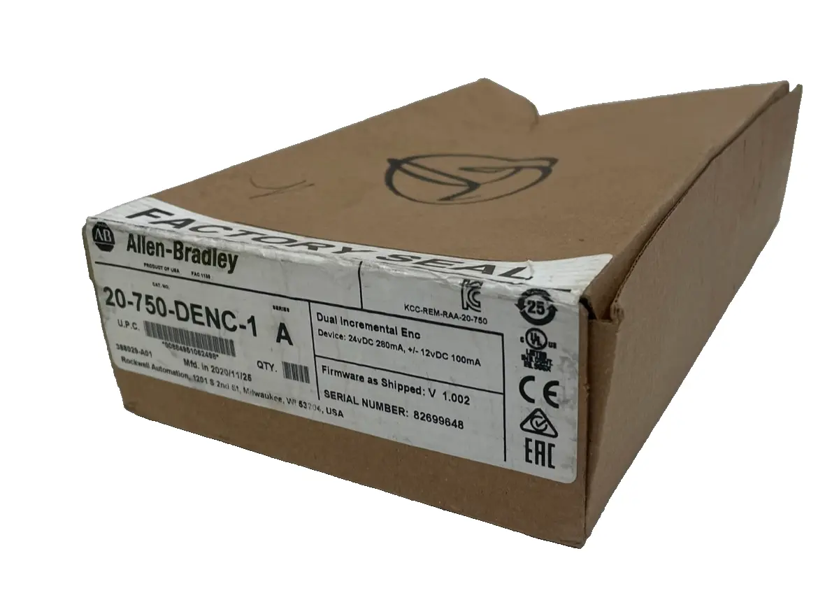 ALLEN BRADLEY 20-750-DENC-1 MODULE SER. A 20750DENC1 NEW, SURPLUS