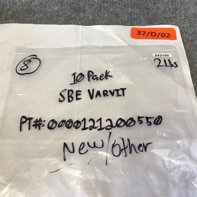 New | in-Stock SBE Varvit 0000121200550 Misc Fasteners | Davliegogo LLC #1709183