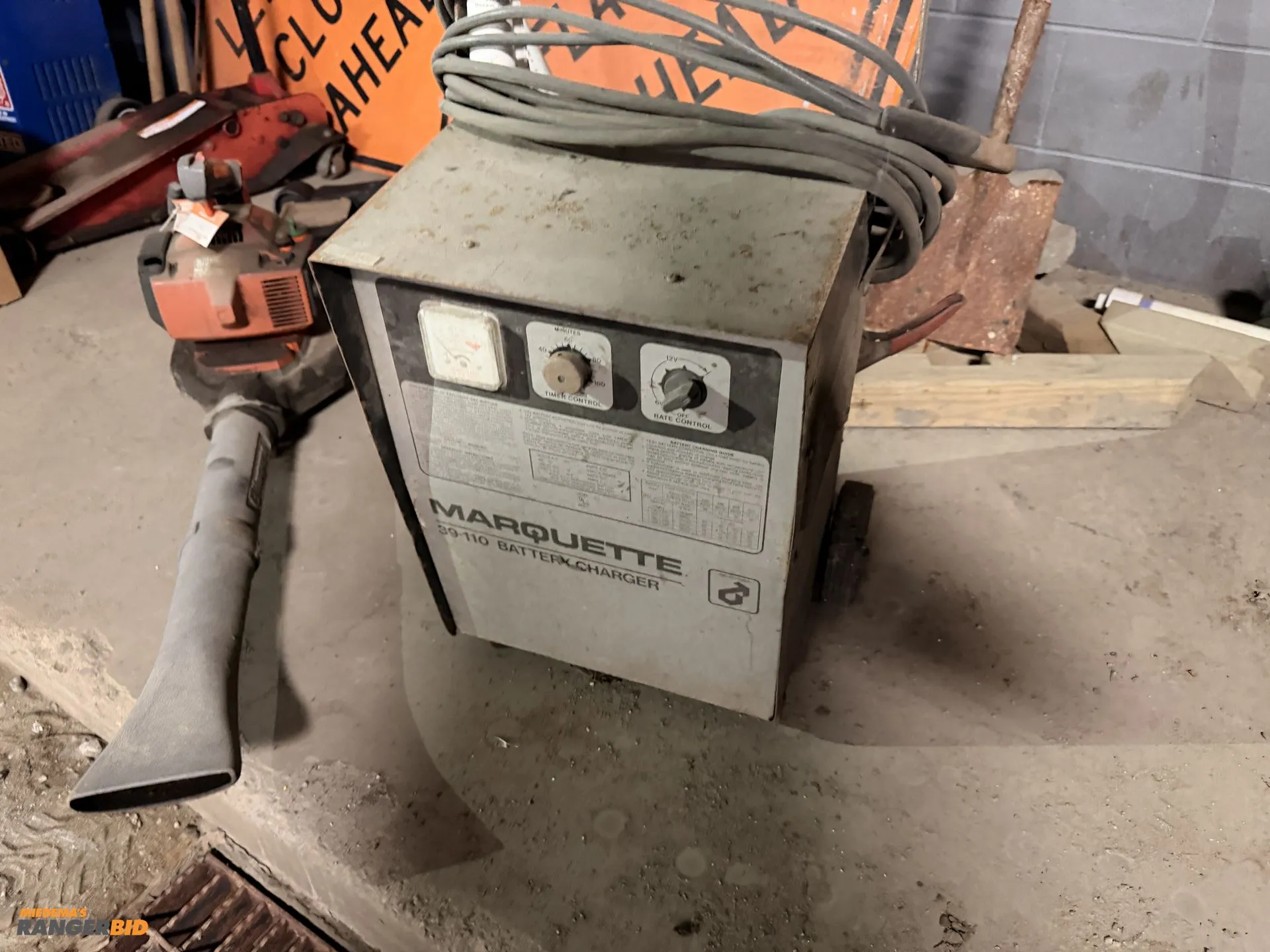 Used MARGUETTE 39-110 BATTERY CHARGER Rectifier - Battery Chargers Michigan US | Miedema Asset Management Group #1390059