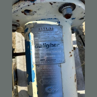 USED GALIGHER PUMPS 25R2-5100X48