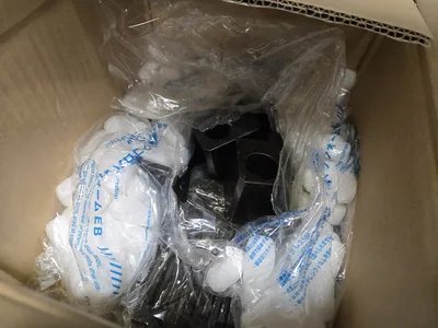 Scroll Chuck (In Crate) w/ (3) Boxes of Components