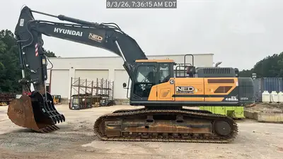 Used 2022 HYUNDAI HX480AL Crawler Excavators North Carolina US | National Equipment Dealers #1422469