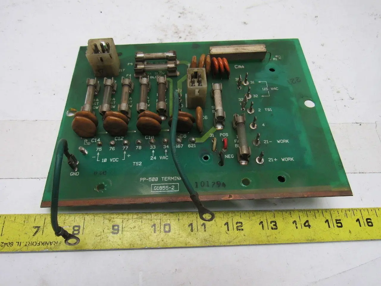 Lincoln Electric G1855-2 Pulse Power 500 Terminal Circuit Board
