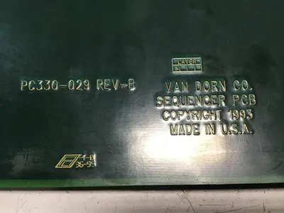 USED VAN DORN PC330-029 330-029