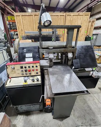Used W.F. WELLS & SONS MODEL W-10 Horizontal Band Saws Michigan US | Midwest Press and Automation #626686