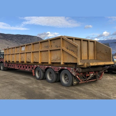 10ft Wide x 40ft Long  x 5ft High Shale Bin