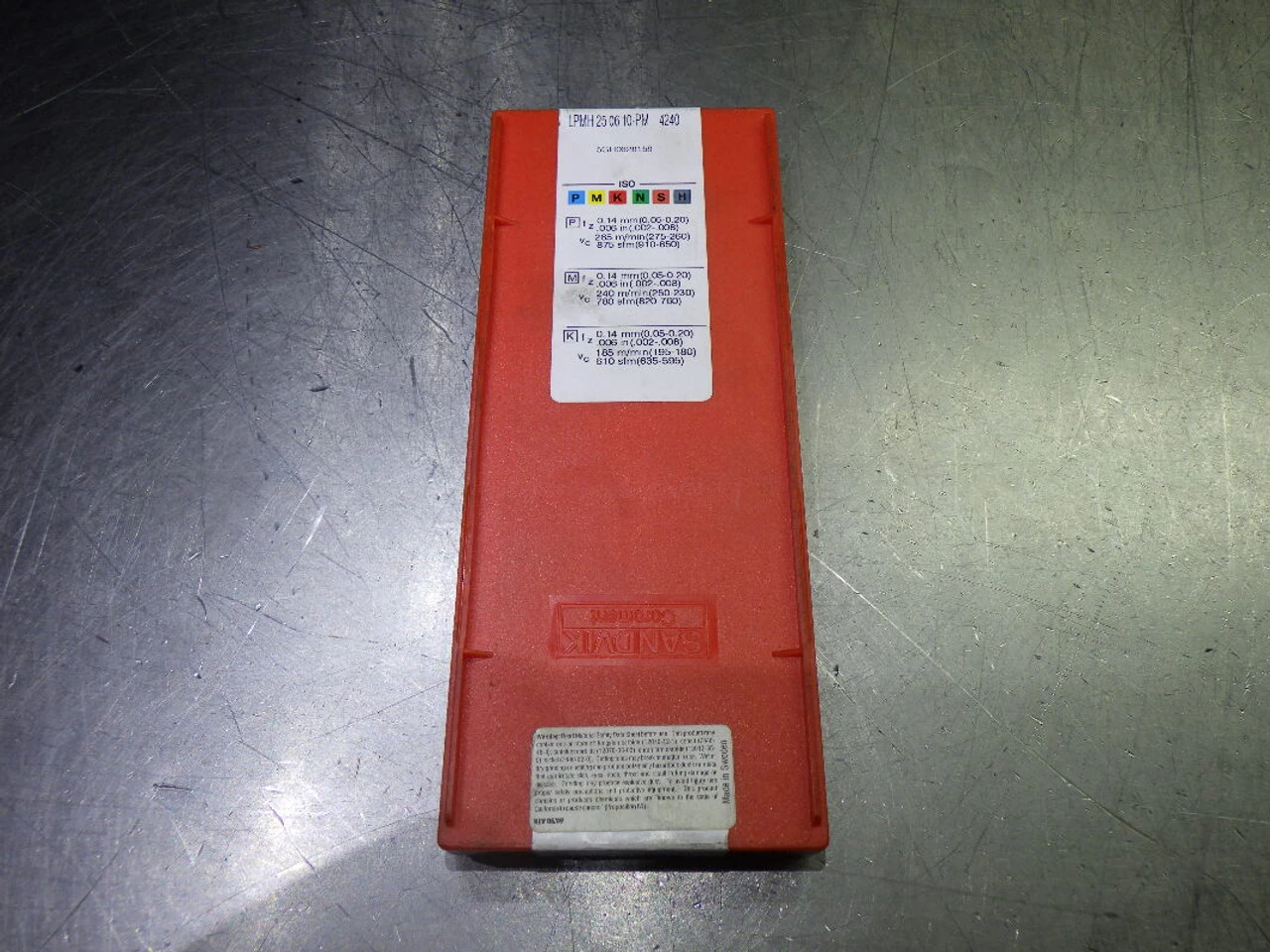 Sandvik Carbide Milling Inserts QTY10 LPMH 25 06 10-PM 4240 (LOC2900B)
