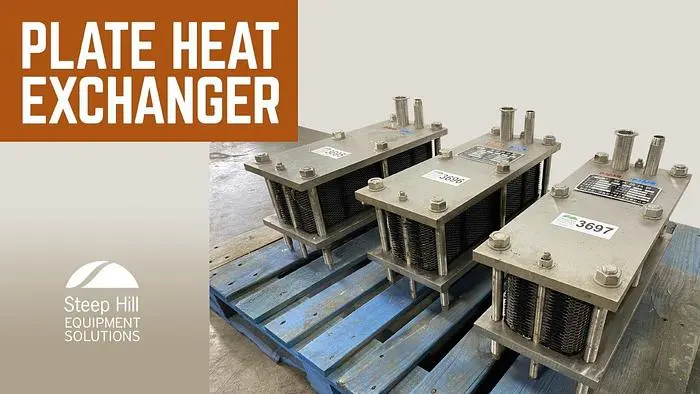 Used JINAN XINLI GROUP V30-1.0-100-1-E Heat Exchangers | Steep Hill Equipment Solutions #772282