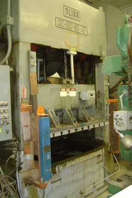 1968 BLISS S2-150 60X42 Presses, Straight Side, Double Crank (Single Action) | Rock Solid Tools (2)