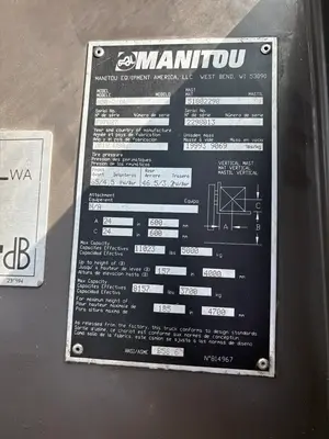 Used 2019 MANITOU M50-2 Internal Combustion Forklifts: Pneumatic Tire Texas US | 4K Lift Co #1503974