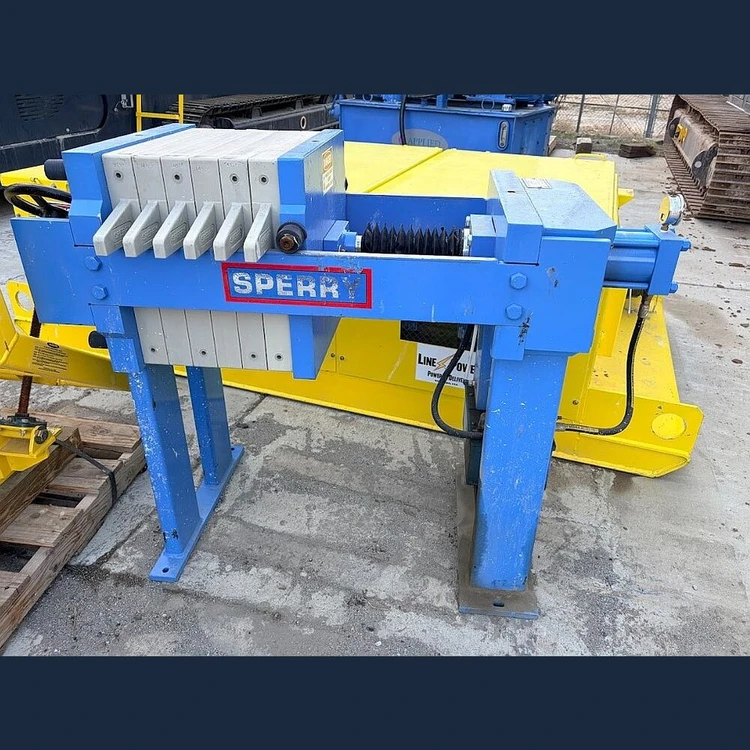 Used D.R. SPERRY & CO. HCP 3 Filter Presses Nebraska US | Savona Equipment LTD #1170210