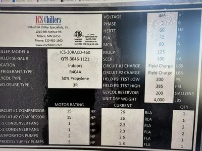 USED ICS ICS-30RACD-460